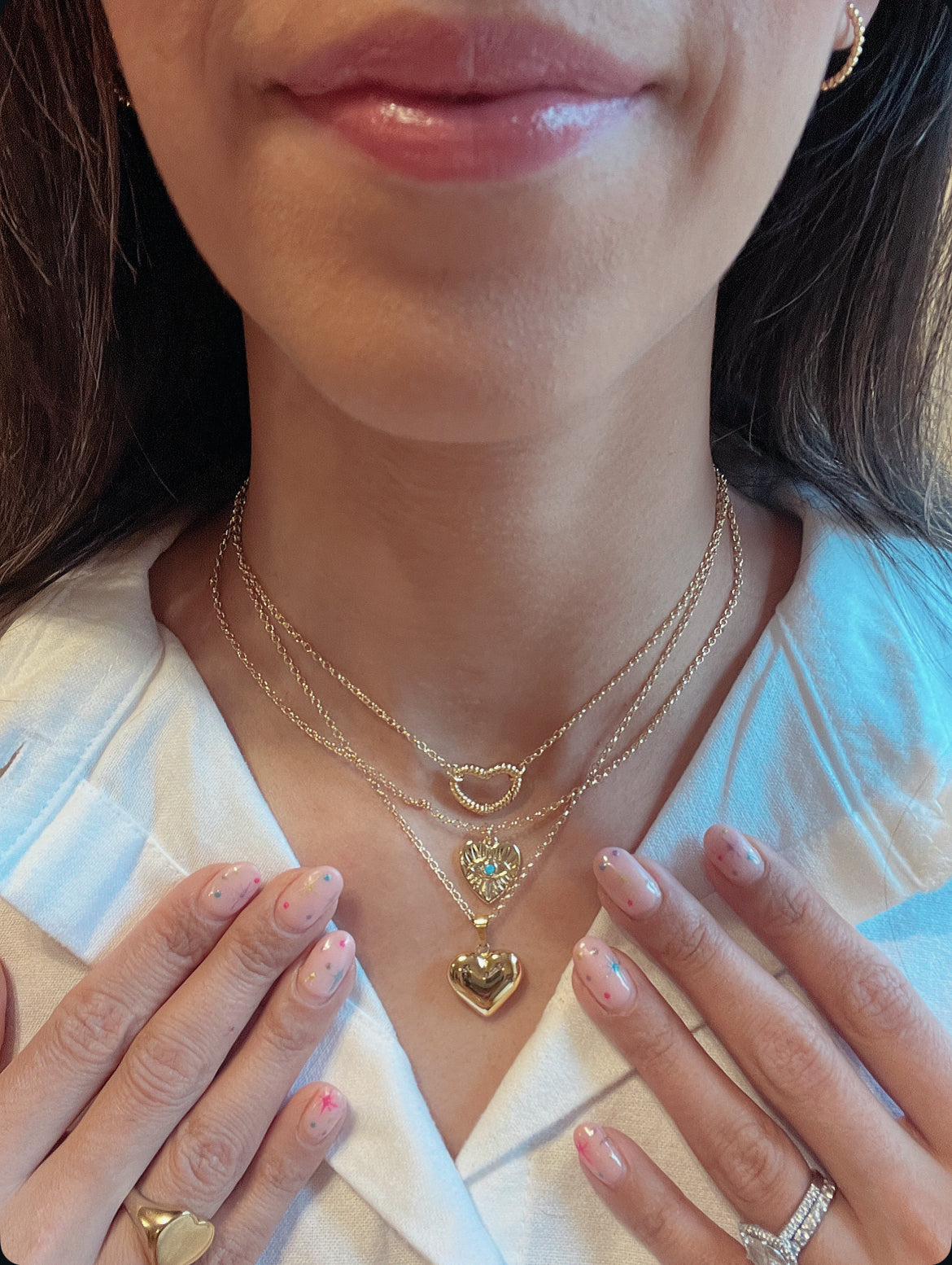 Blue Love Necklace