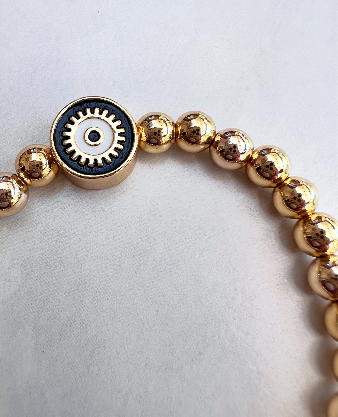Chamak Black Evil Eye bracelet