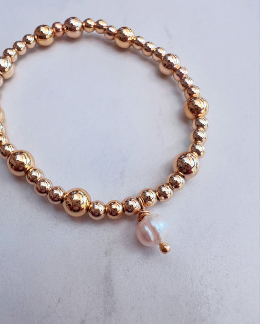Pearl charm Powerbead Chamak bracelet