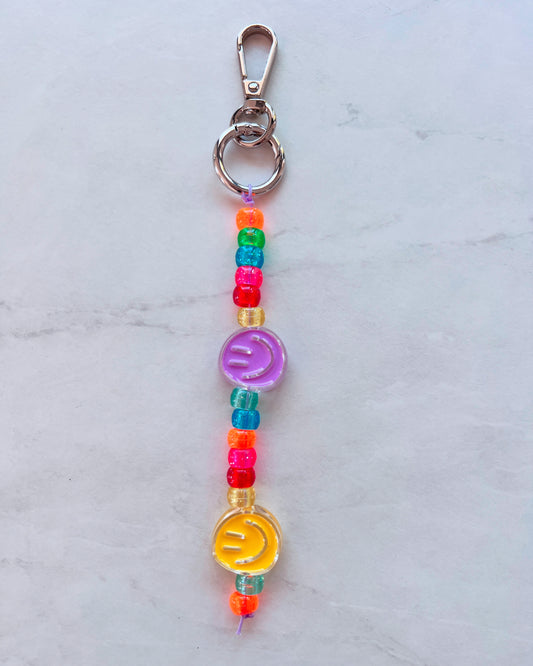 Happy bag charm- Short
