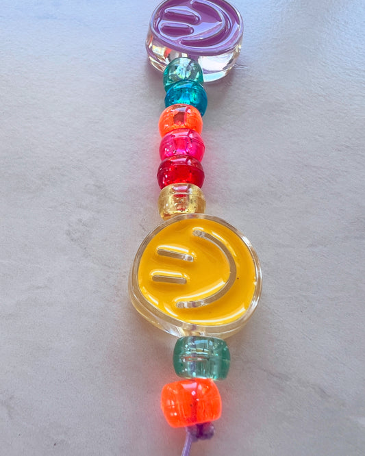 Happy bag charm- Short
