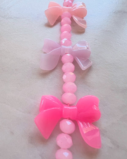 Bow Magic bag charm- Short