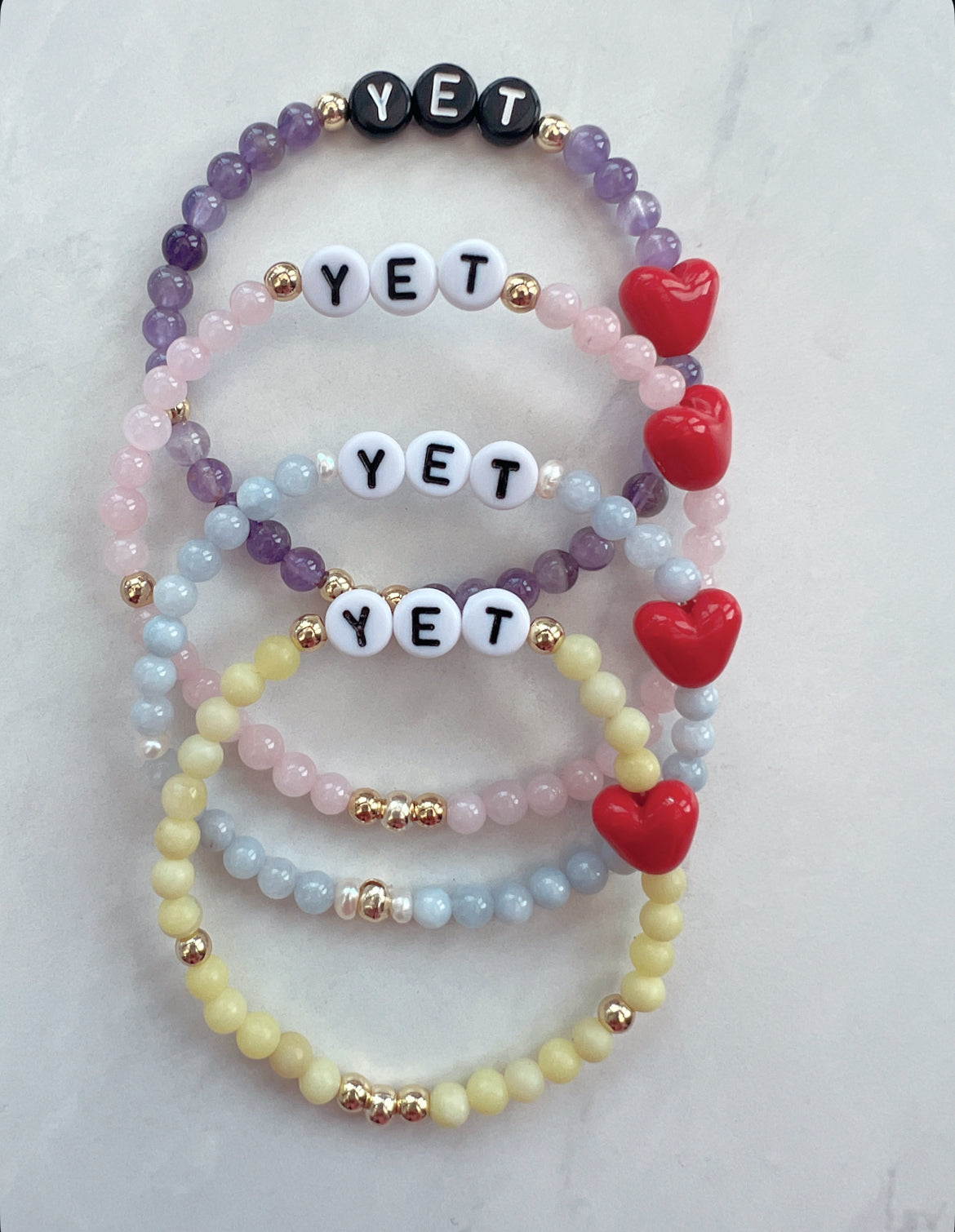 Power of Yet Powerbeads Bracelet- Amethyst