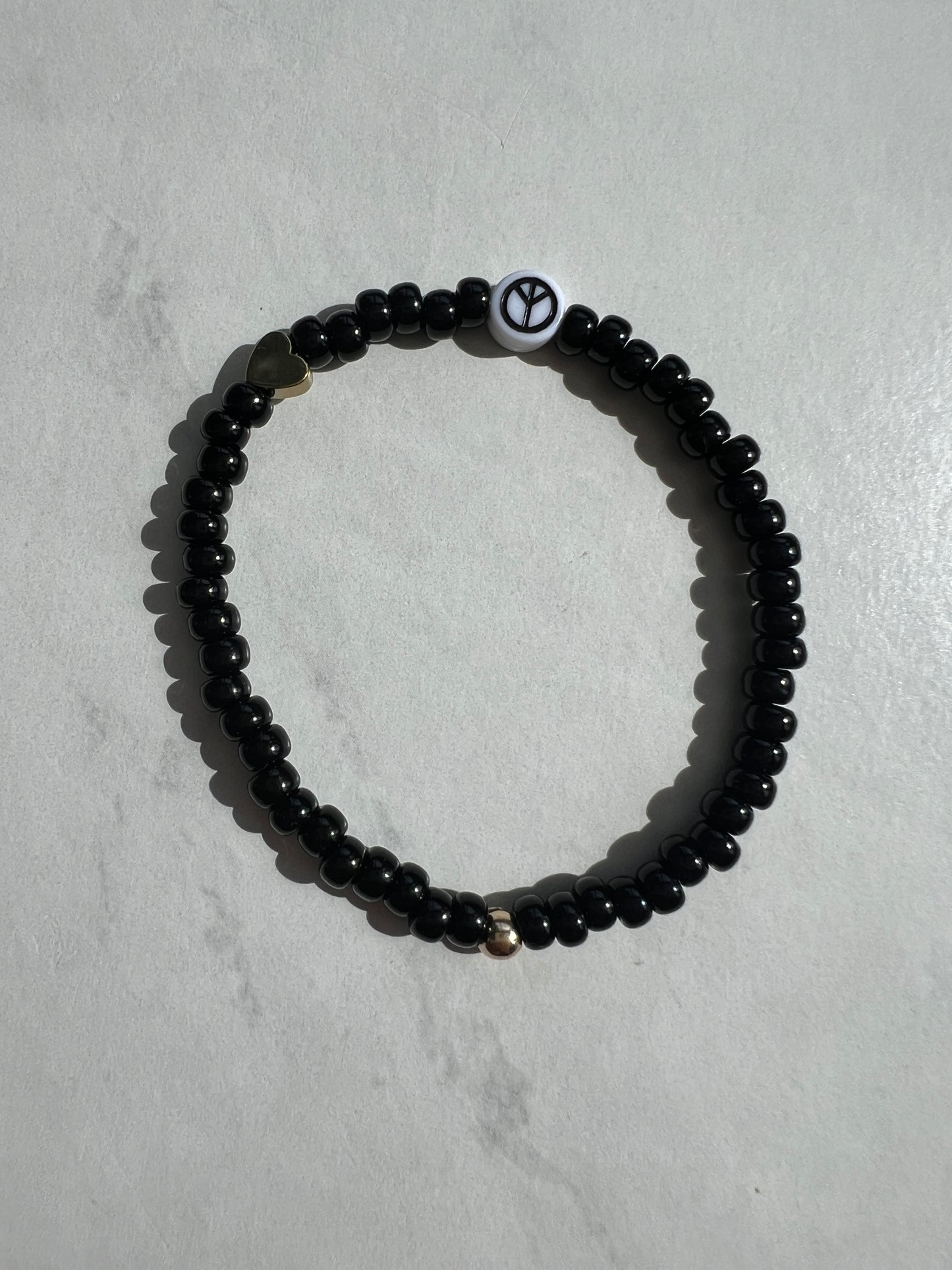 Peace Bracelet- Black