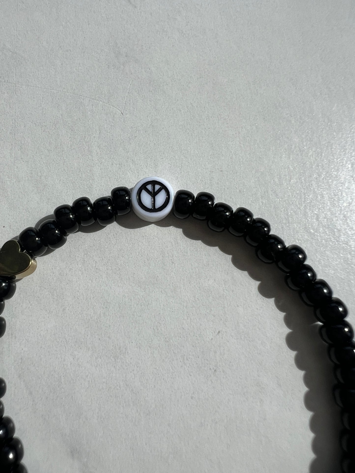 Peace Bracelet- Black