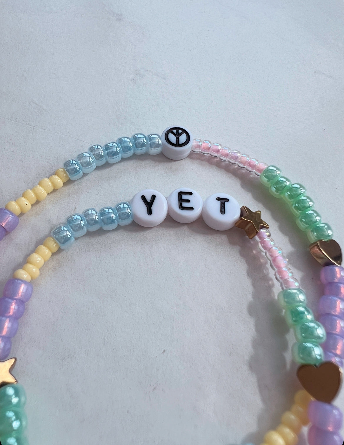Peace Bracelet-Pastel
