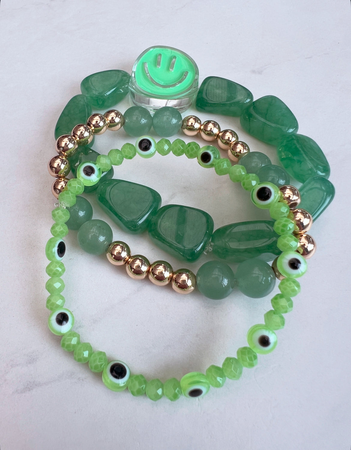 Mini evil eye bracelet- Balance in life