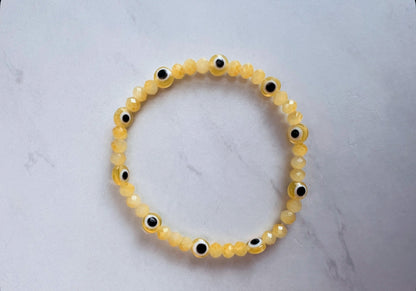 Mini evil eye bracelet- Protect your health
