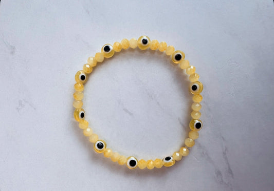Mini evil eye bracelet- Protect your health