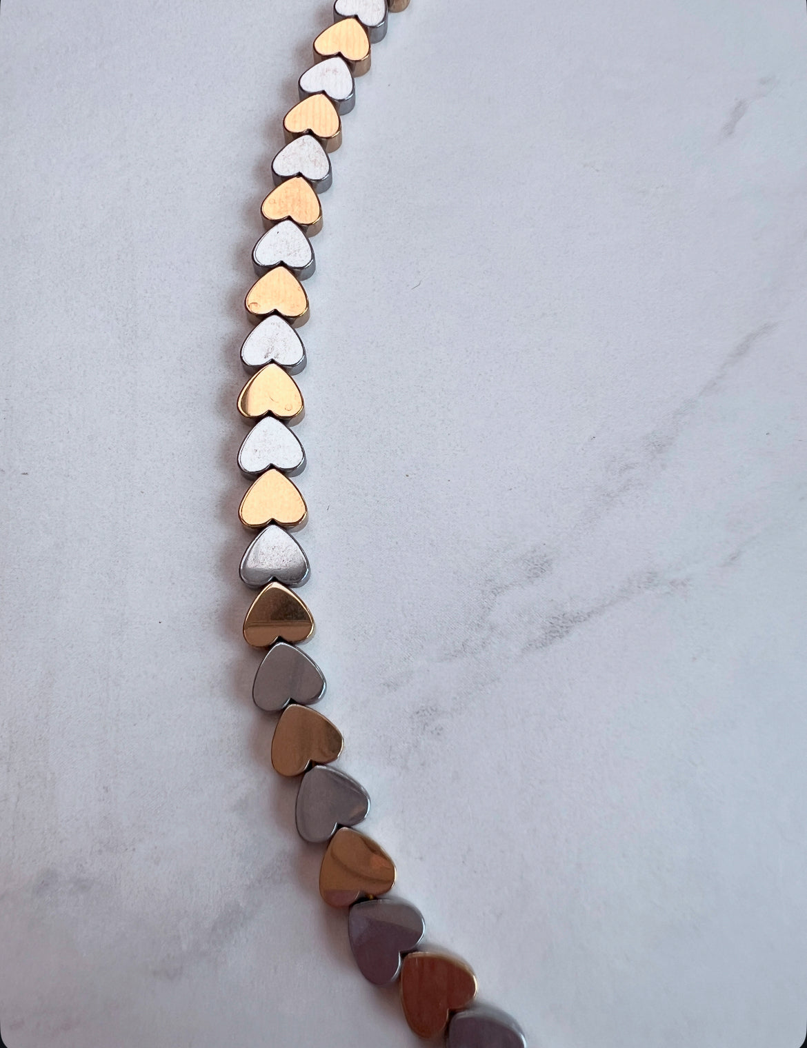 Magnetic Love necklace- Gold & Silver