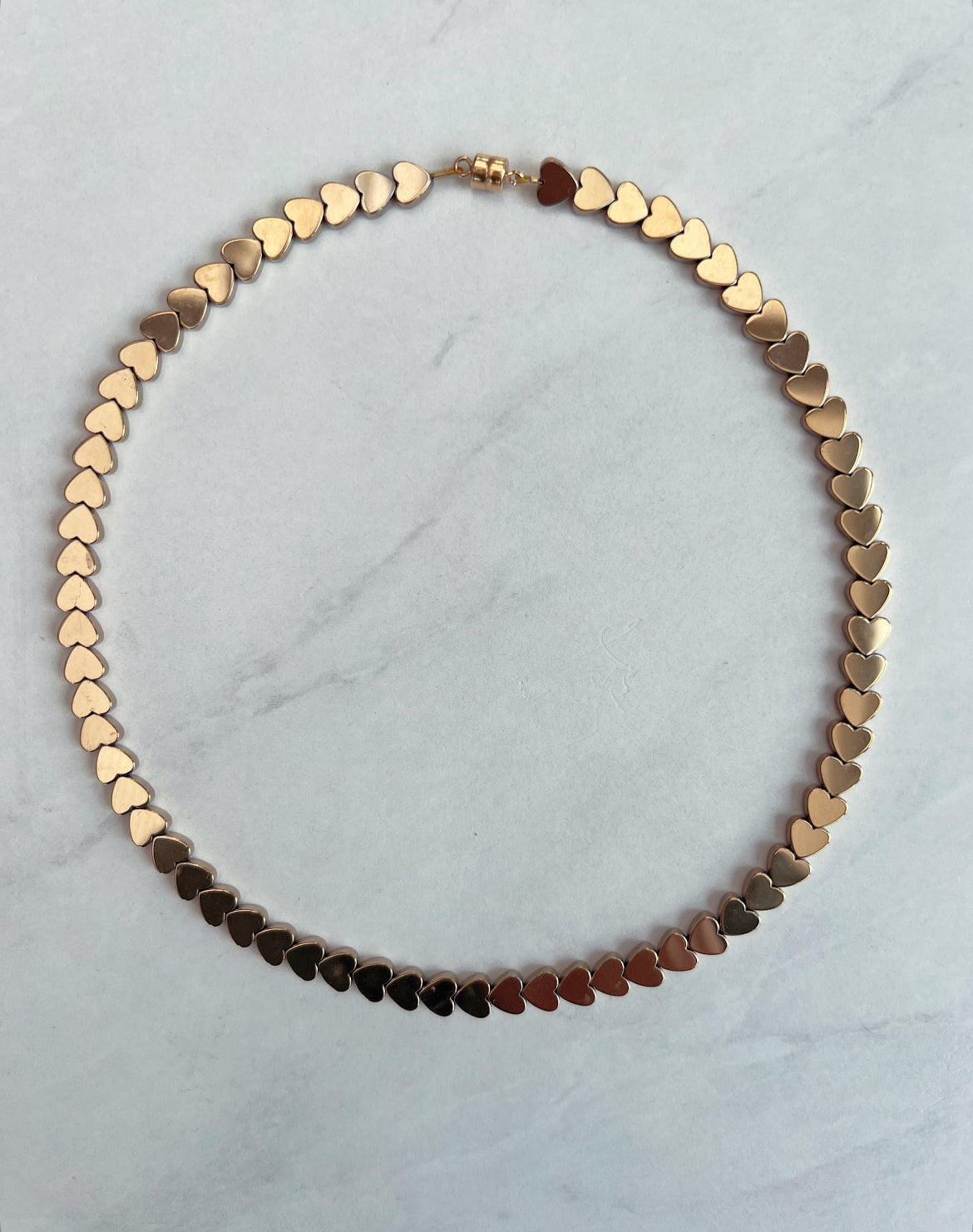 Magnetic Love necklace- Gold