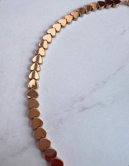 Magnetic Love necklace- Gold