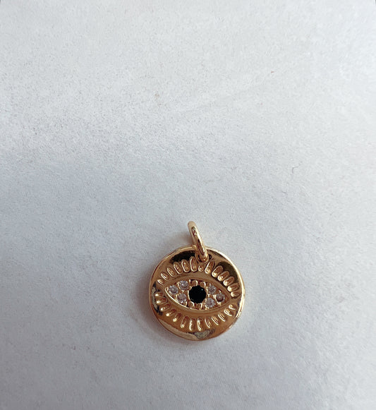 Mini Gold Evil eye