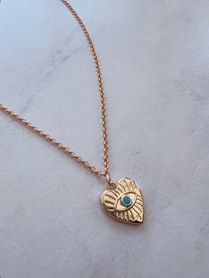 Blue Love Necklace