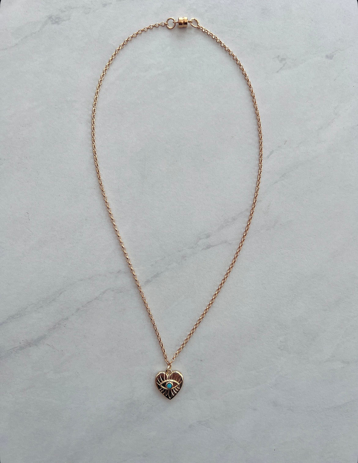 Blue Love Necklace