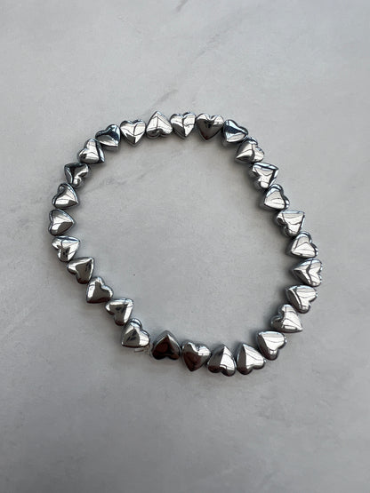 Puffy heart never ending love- Silver