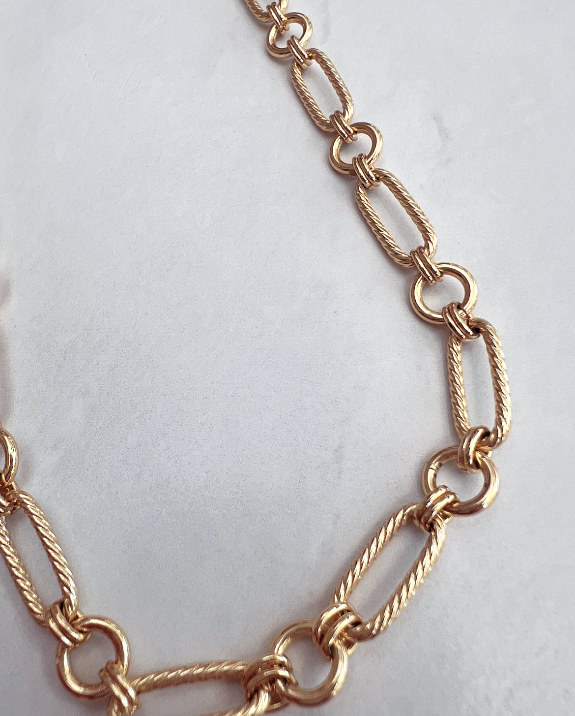 Paperclip necklace