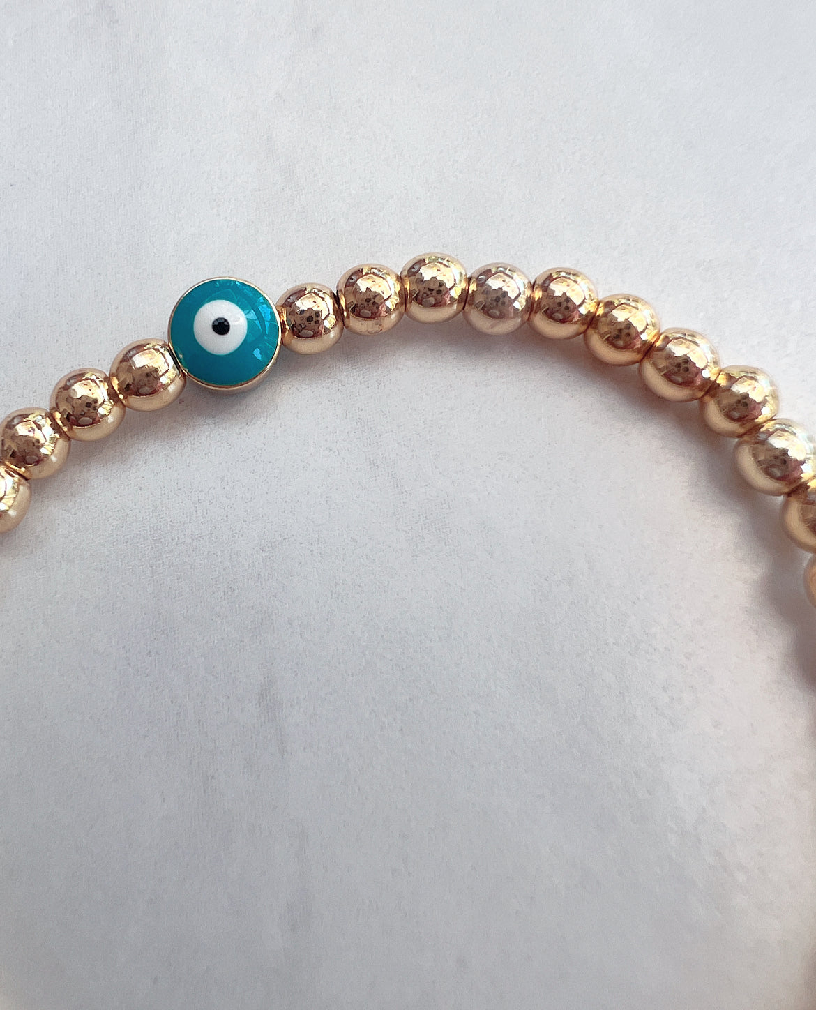 Mini Chamak bracelet with mini evil eye
