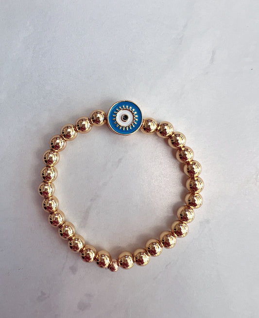 Chamak Blue Evil Eye bracelet