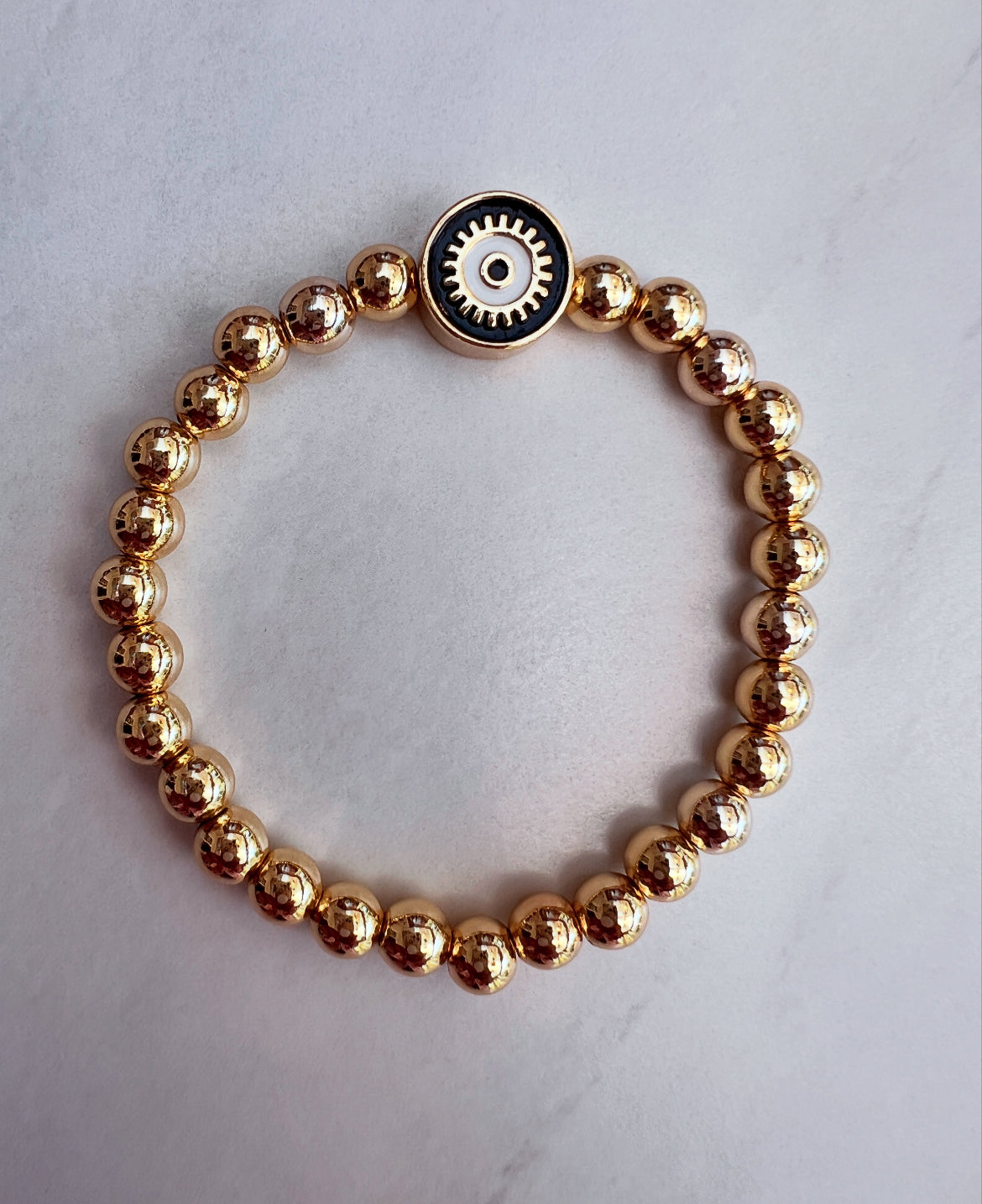 Chamak Black Evil Eye bracelet
