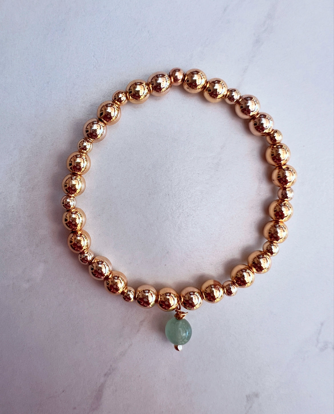Aventurine Charm Powerbead Chamak bracelet